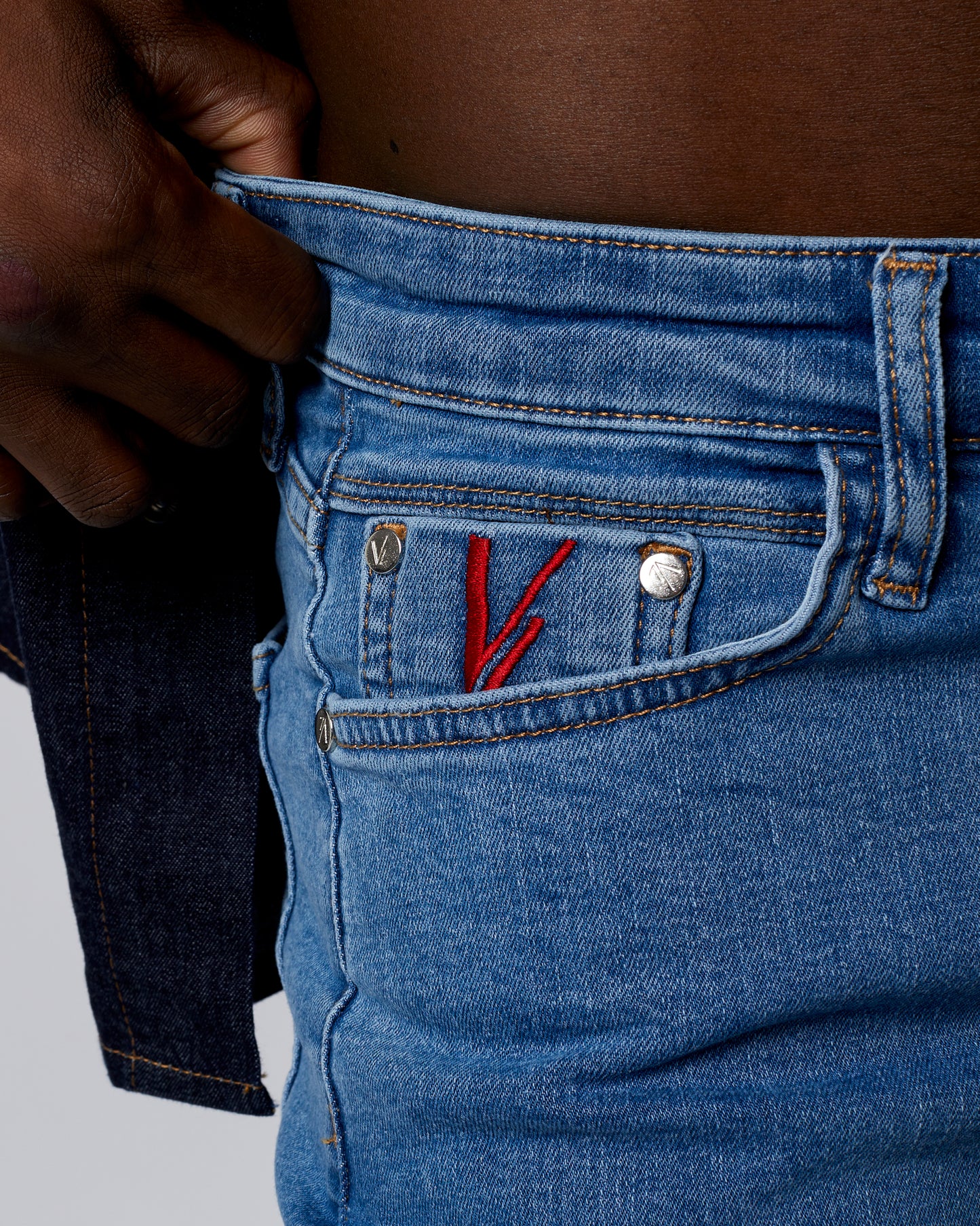 Skinny Denim Jeans Blue