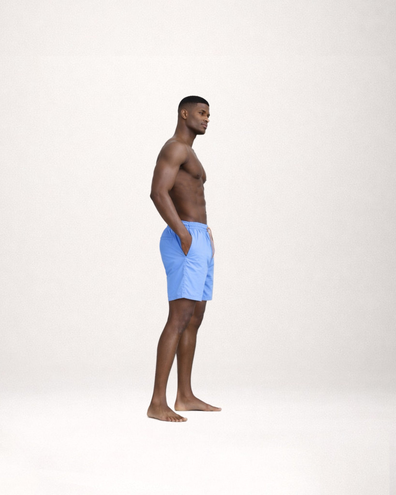 Sports Shorts- Swimwear `Sky Blue