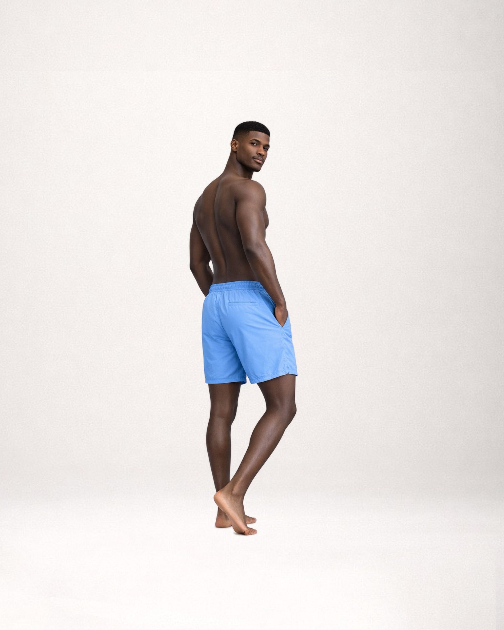 Sports Shorts- Swimwear `Sky Blue