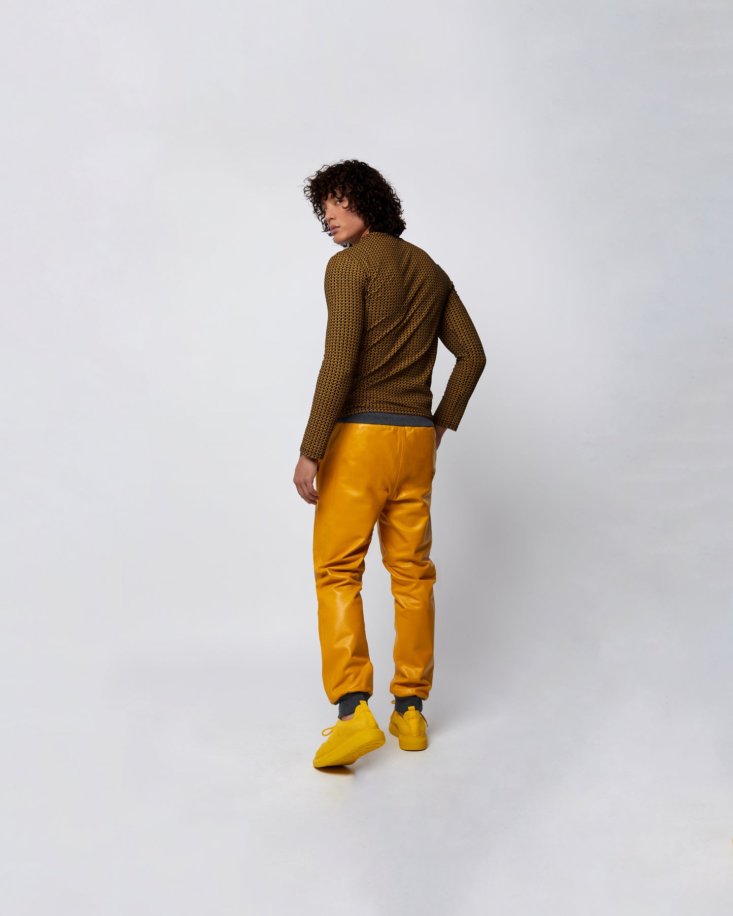 Valencia Lux Mustard Yellow Trackpants