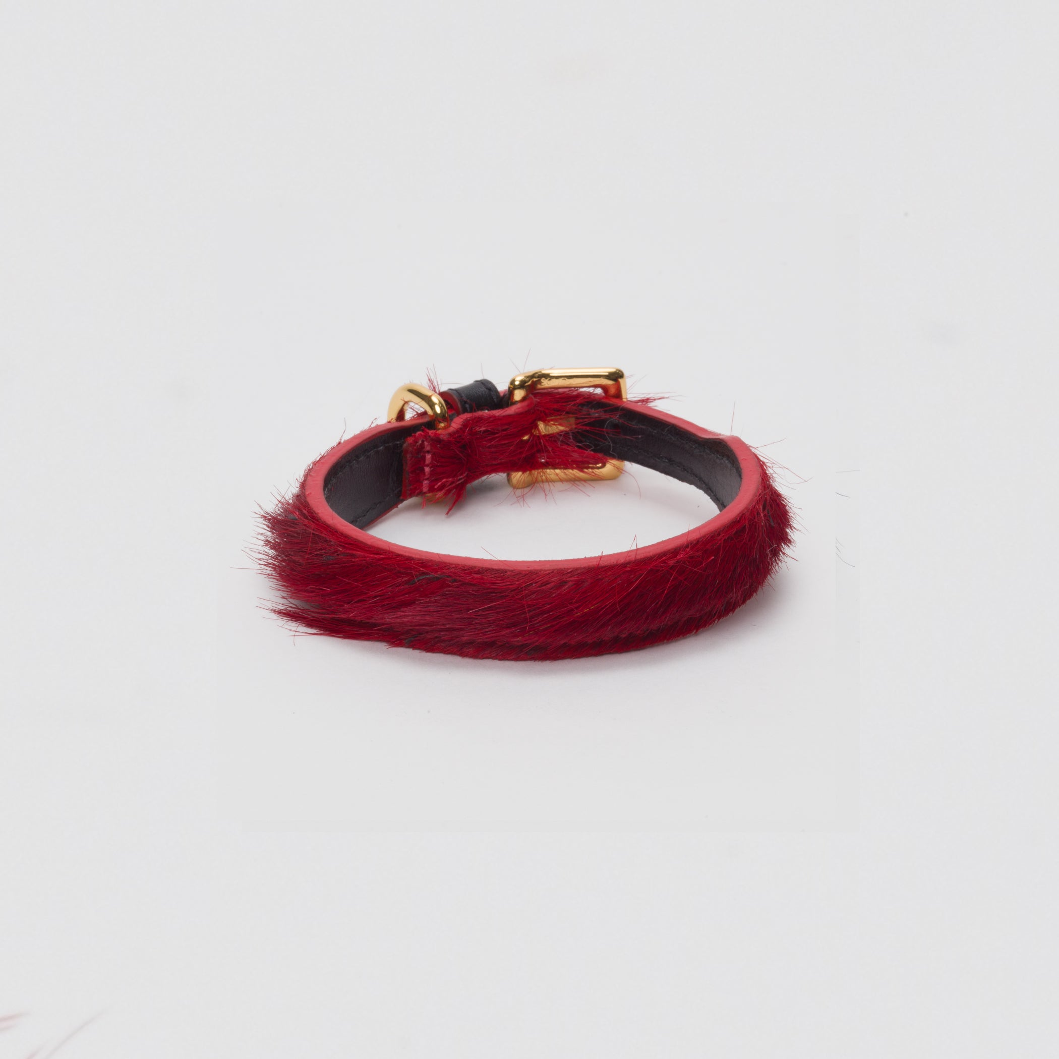 Luxury Blood Red SpringBok for Toy & Small Dogs – SpringBok Leather Collar