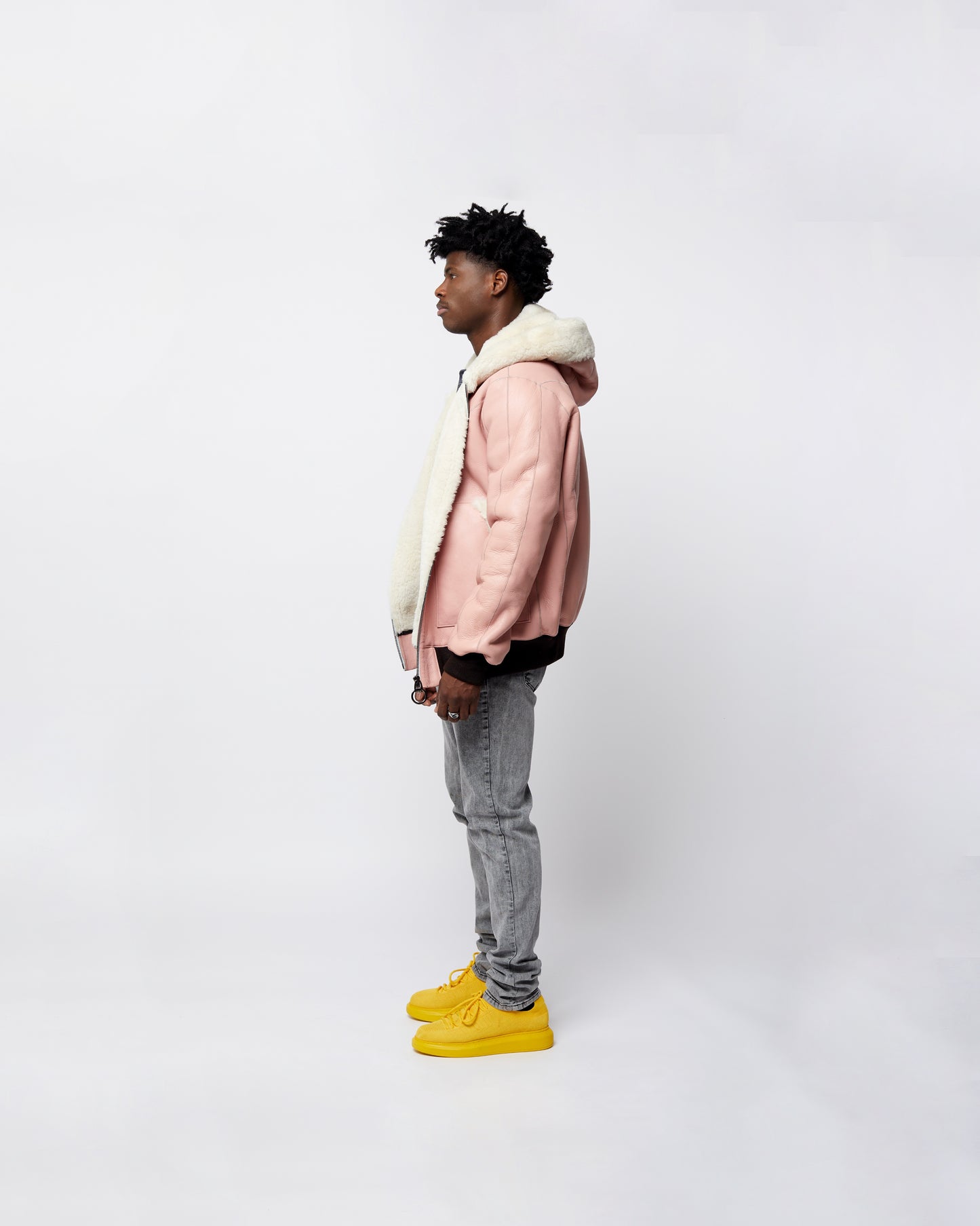 Sheepskin Reversible Jacket Pink – Sheep Skin Coat
