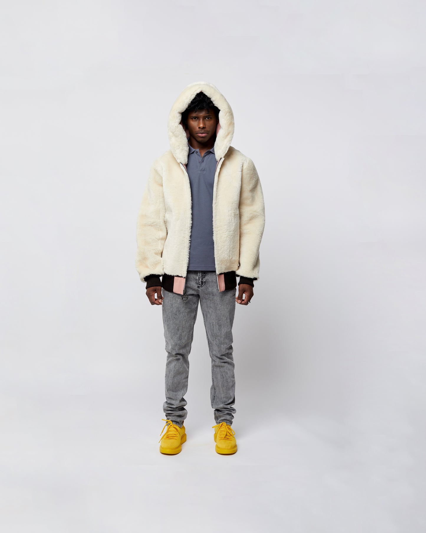 Sheepskin Reversible Jacket Pink – Sheep Skin Coat