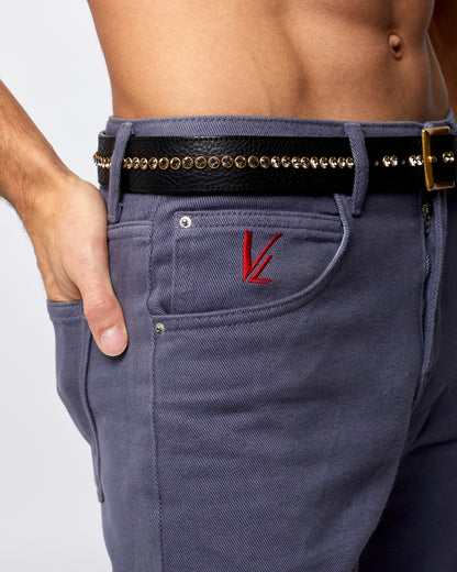 Denim Shorts Grey