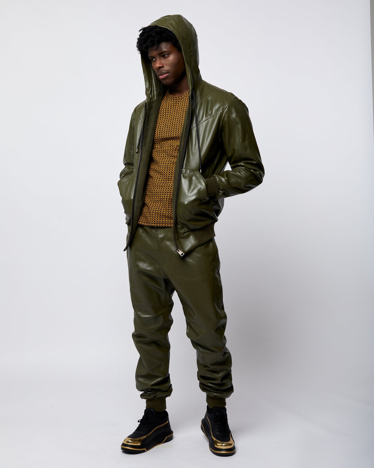 Valencia Lux Mustard Yellow Tracksuit
