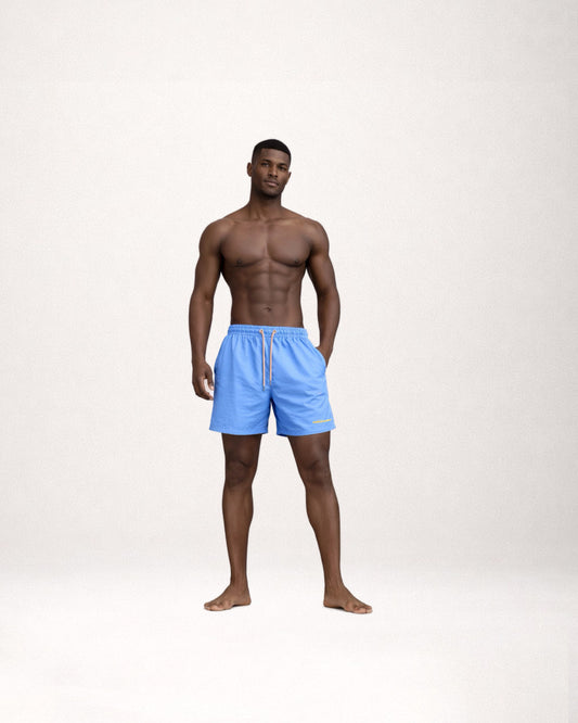 Sports Shorts- Swimwear `Sky Blue