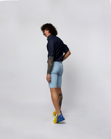 Load image into Gallery viewer, Denim Shorts Light Blue
