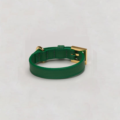 Racing Green Luxury Dog Collar Teacup, Toy & Small Dogs