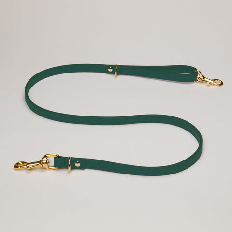 Load image into Gallery viewer, Racing Green Luxury Puppy Collar for Medium to XLarge Puppies
