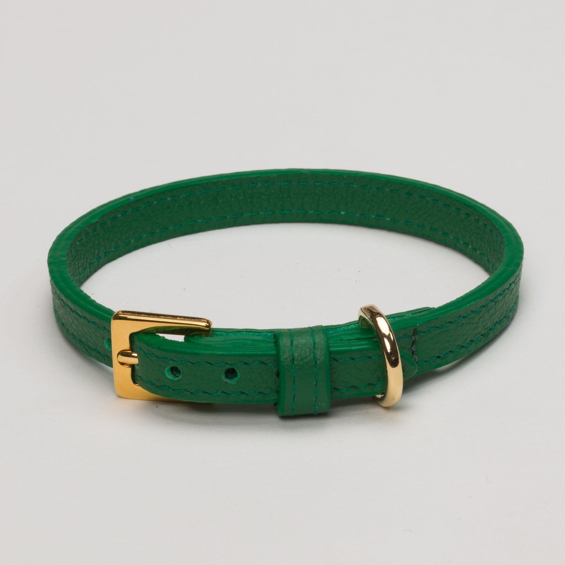 Racing Green Collar for Kittens and Cats