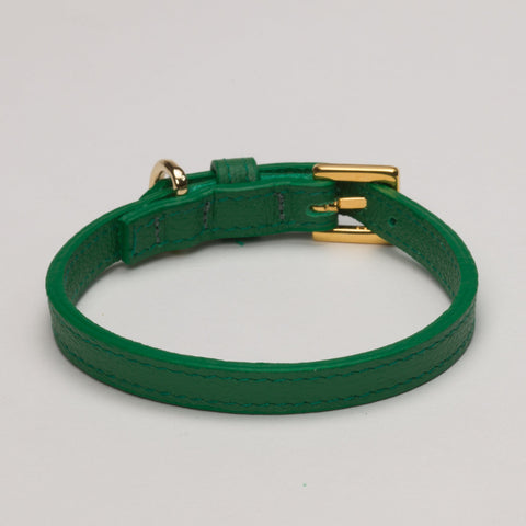 Load image into Gallery viewer, Racing Green Collar for Kittens and Cats
