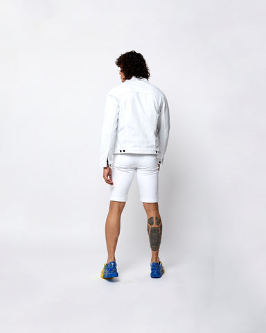 Load image into Gallery viewer, Denim White Jacket
