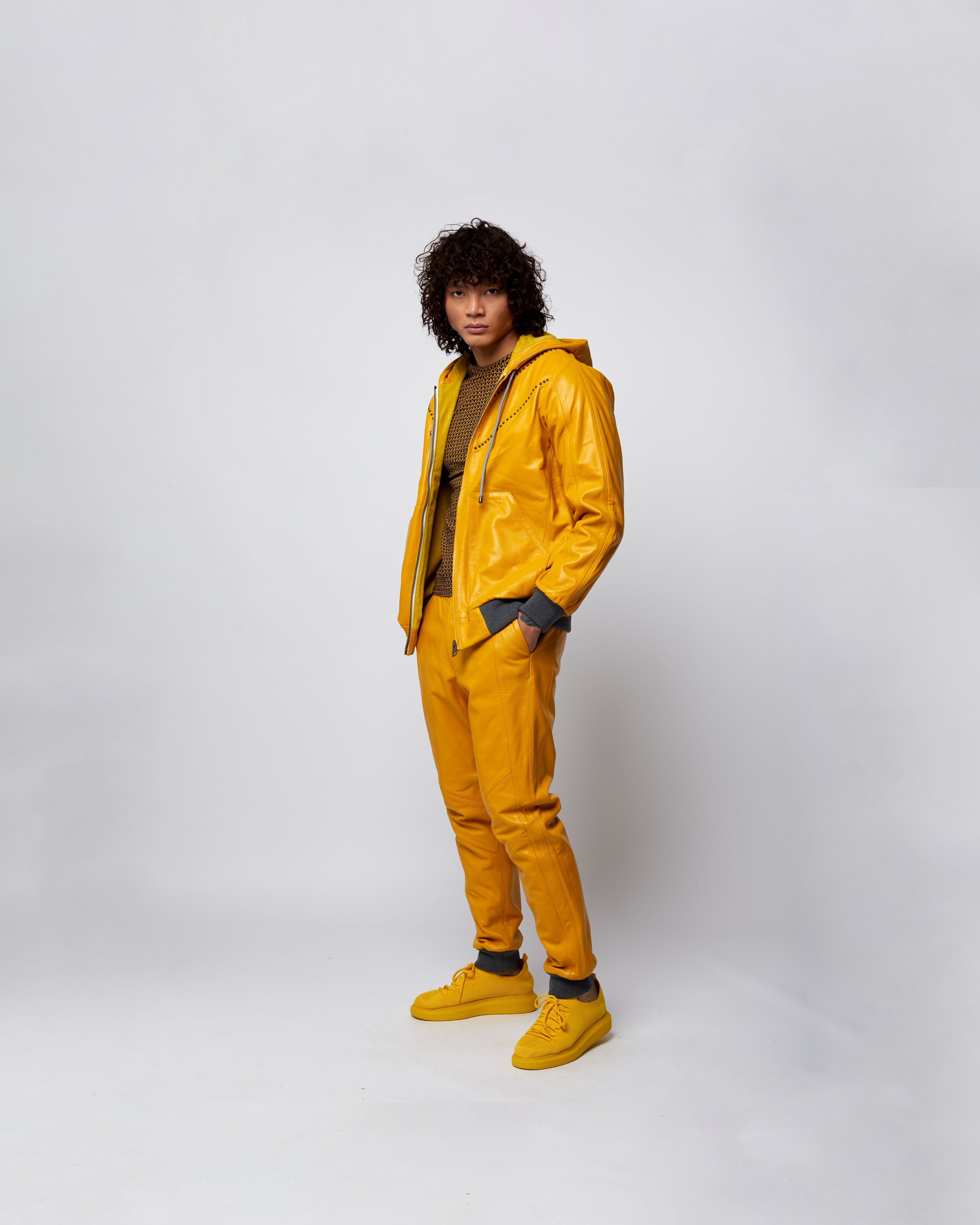 Valencia Lux Mustard Yellow Tracksuit