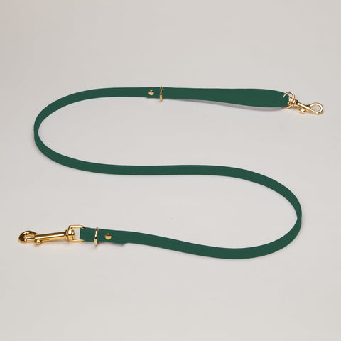 Load image into Gallery viewer, Racing Green Luxury Puppy Collar for Medium to XLarge Puppies
