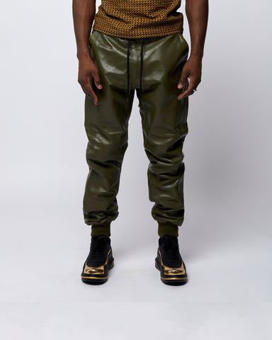 Load image into Gallery viewer, Valencia  Amazon Forrest Green Trackpants
