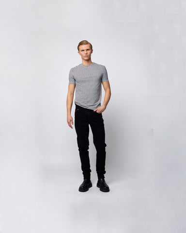 Load image into Gallery viewer, Classic Denim Black Jeans
