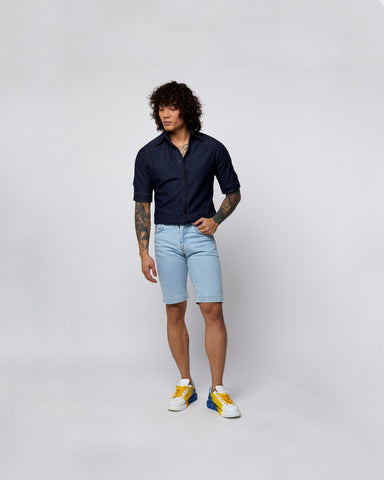 Load image into Gallery viewer, Denim Shorts Light Blue
